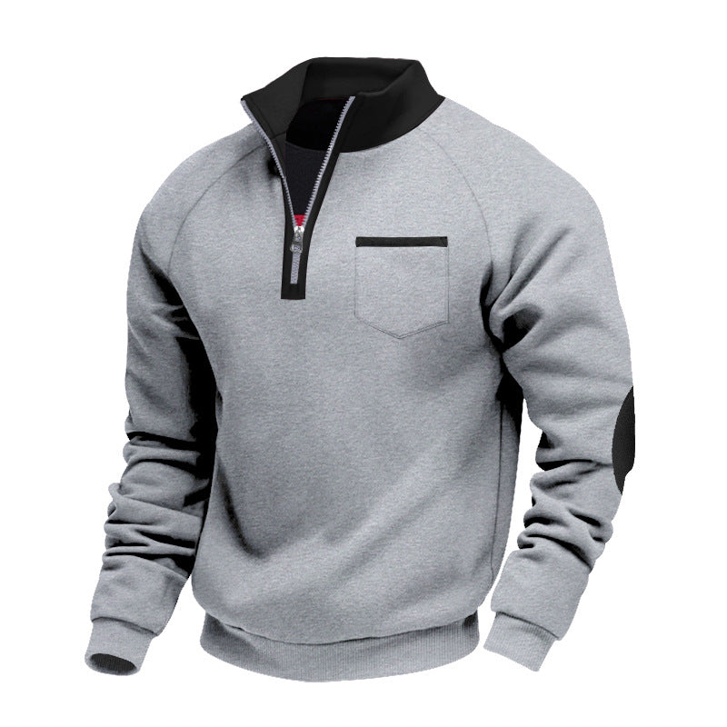 Trond - Sudadera De Felpa Con Cremallera De Un Cuarto