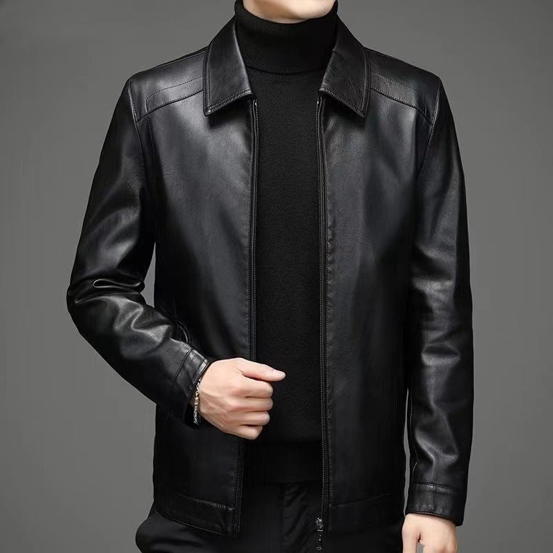 Iggor - Chaqueta Informal De Cuero