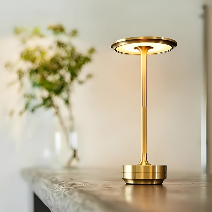 GlowPulse - Lámpara De Mesa Inalámbrica y Recargable