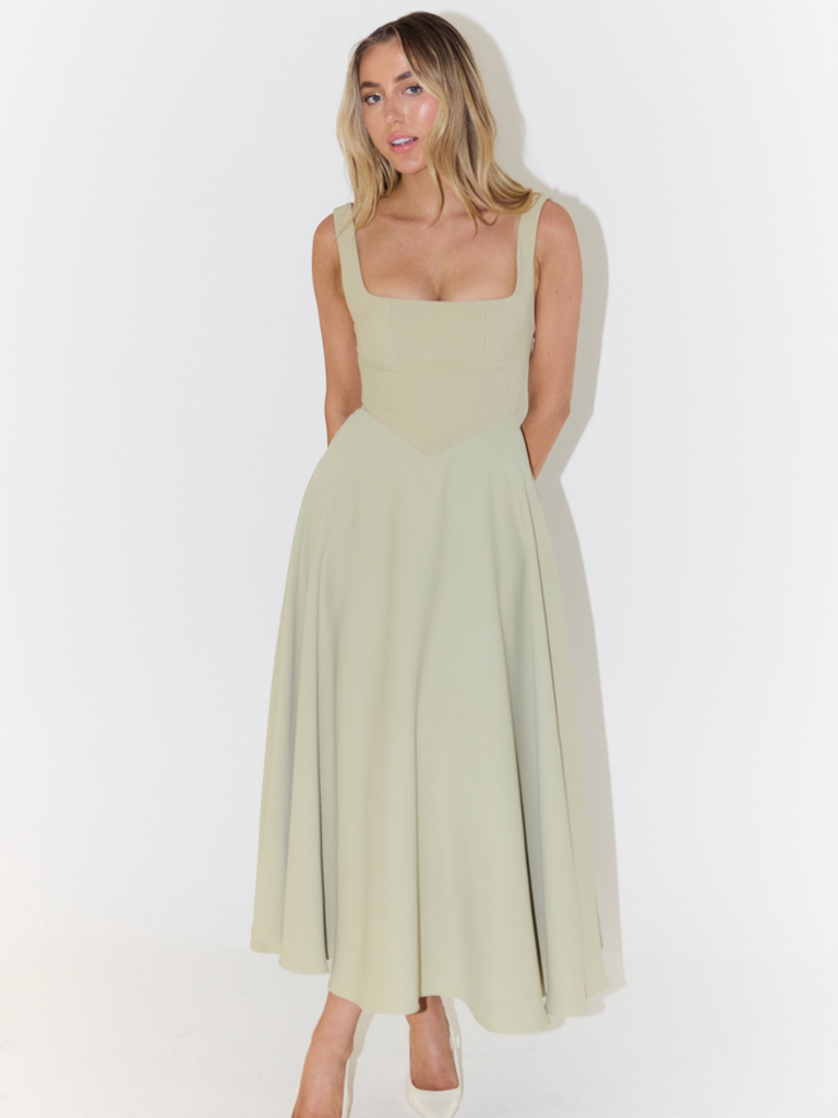 Nangula - Elegante Vestido De Rayón
