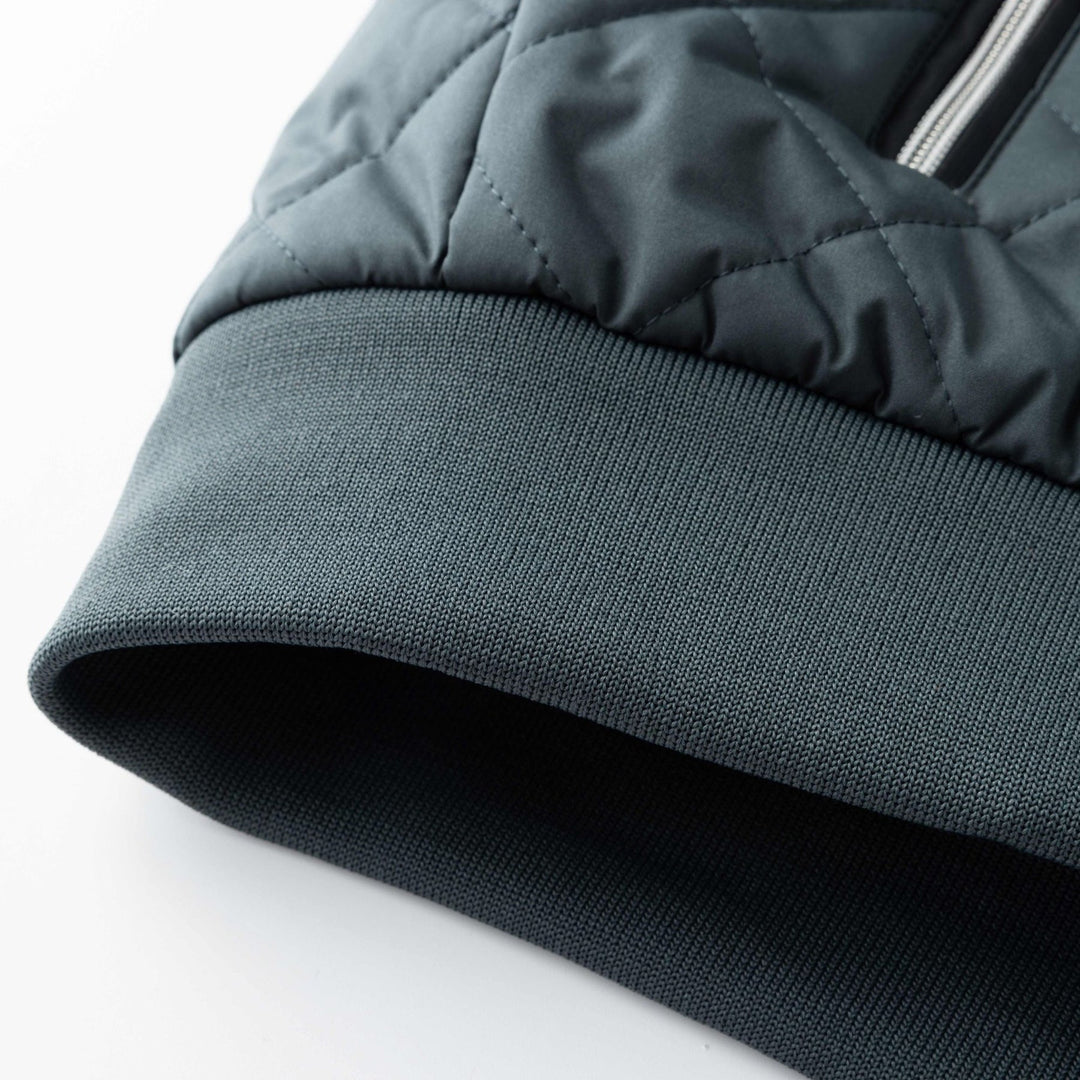 Hristo - Chaqueta Con Forro Polar y Estampado De Rombos