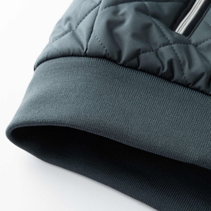 Hristo - Chaqueta Con Forro Polar y Estampado De Rombos