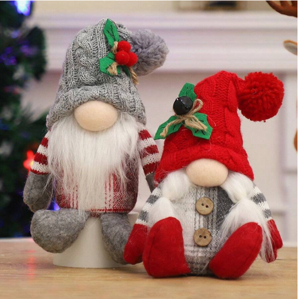 FestiveCharm - Calendario De Adviento Con Gnomos Navideños