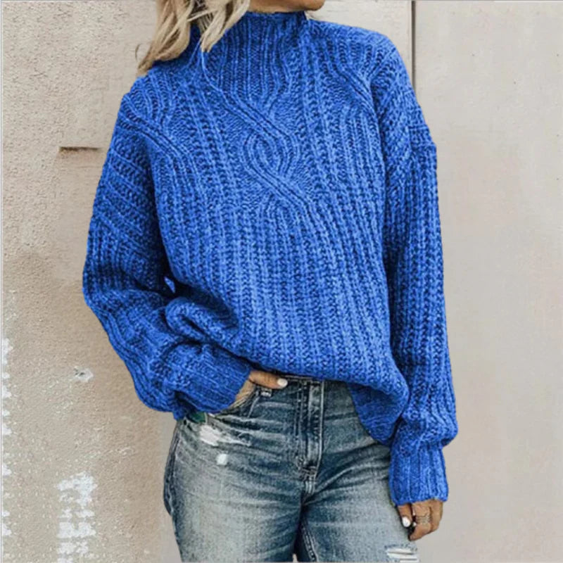 Chaipanya - Jersey De Punto Trenzado Elegante y Cómodo