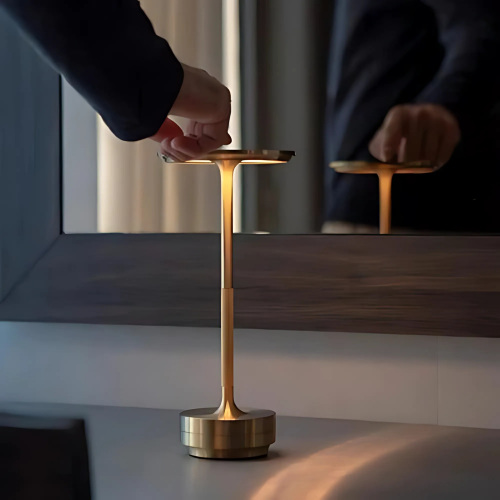 GlowPulse - Lámpara De Mesa Inalámbrica y Recargable