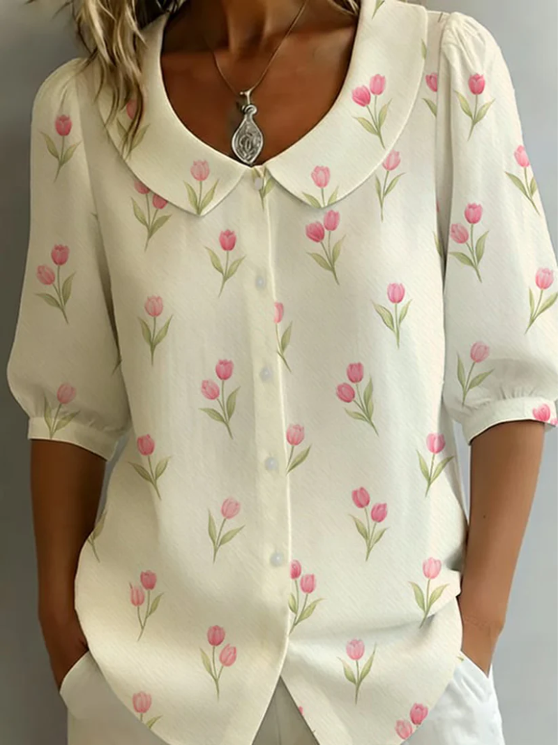 Rosalien – Blusa con Estampado Floral