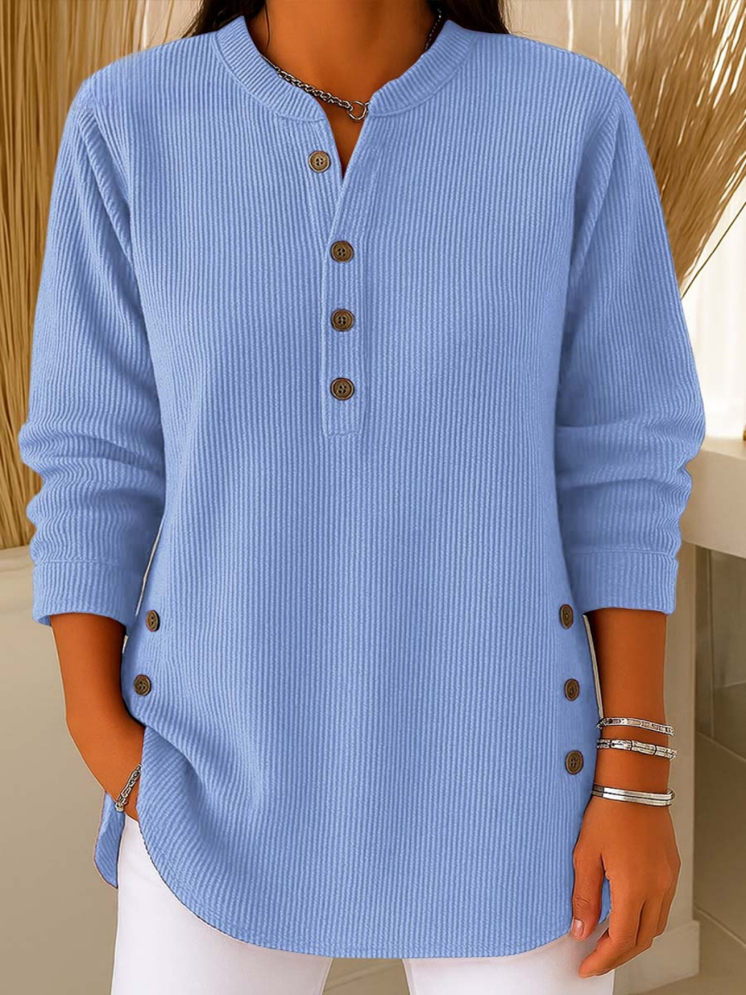 Missandei - Camisa Cómoda Atemporal