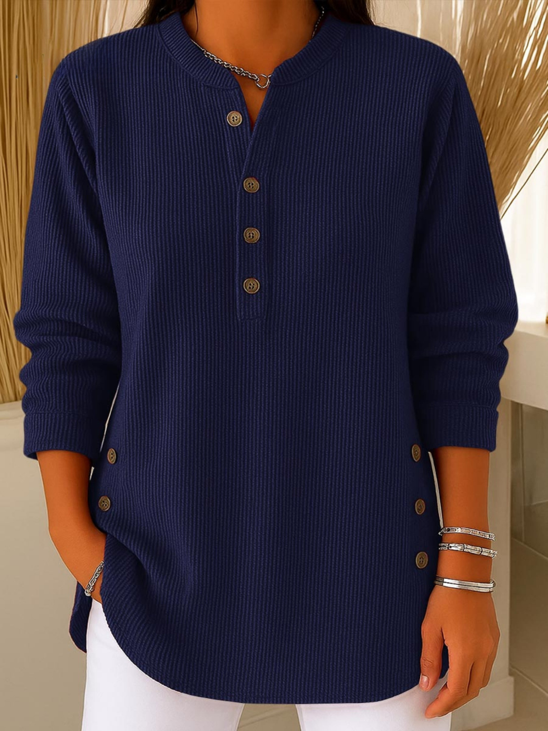 Missandei - Camisa Cómoda Atemporal