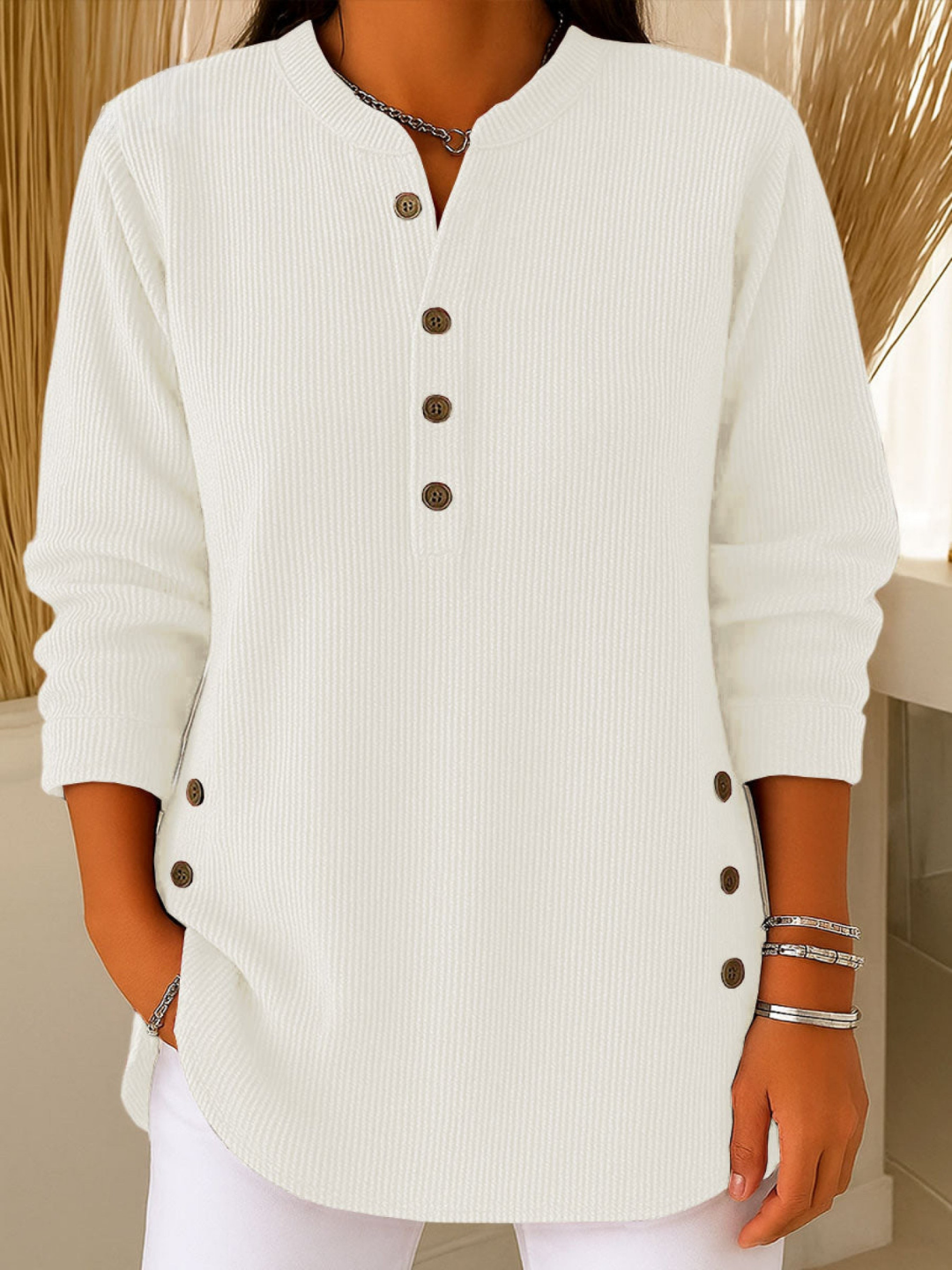 Missandei - Camisa Cómoda Atemporal