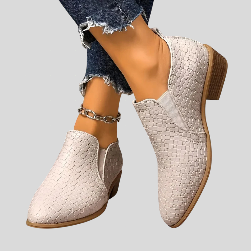 Sekyeda - Botines Con Tacón Grueso