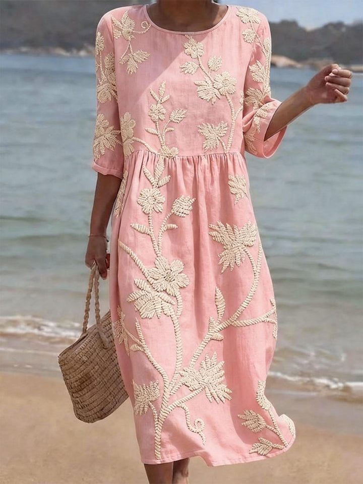 Kleopatra - Vestido Vintage Bordado