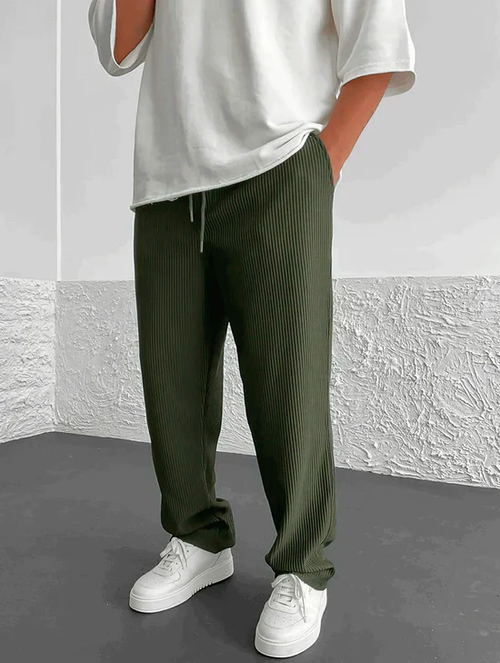 Eliezer - Pantalón de Pana de Corte Holgado