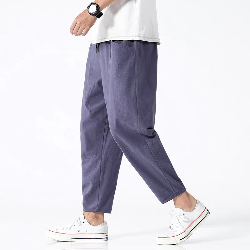 Hudson - Pantalones Urbano Recortada Algodón