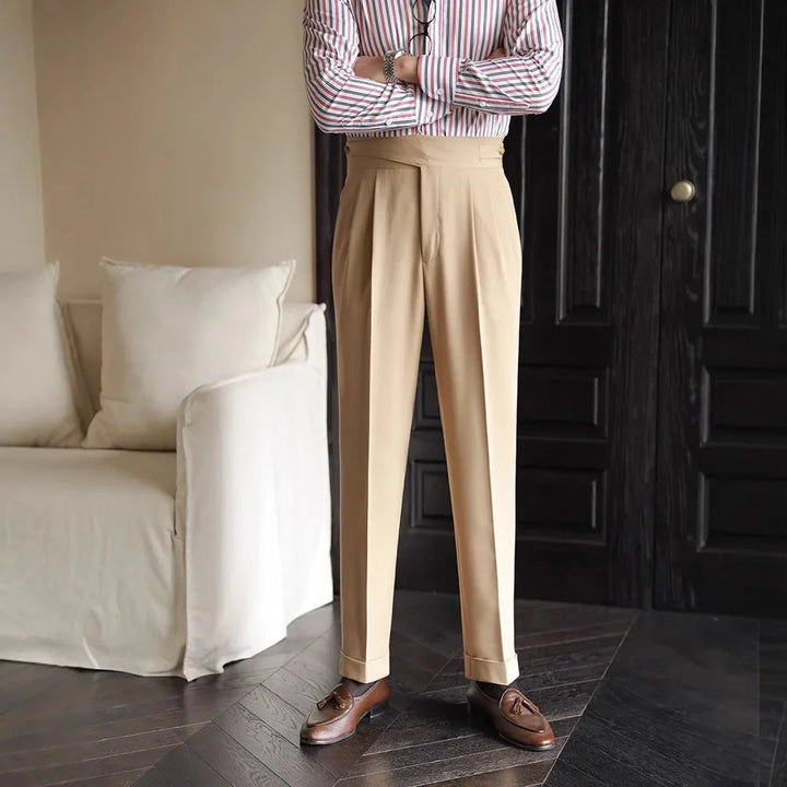 Adams - Pantalones De Vestir Con Plisado