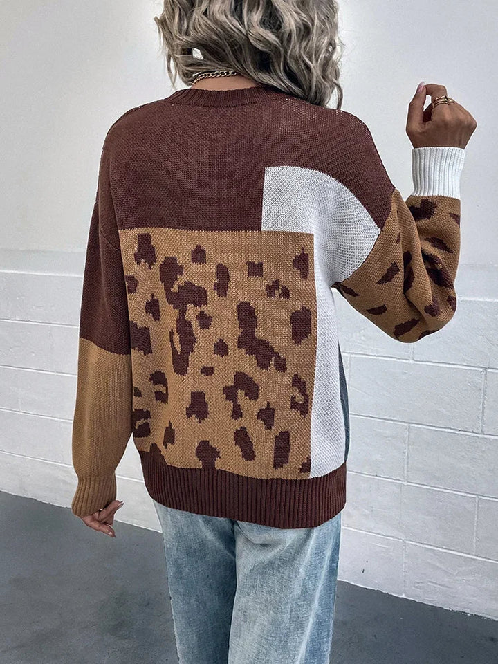 Katren - Jersey De Punto Con Estampado De Leopardo