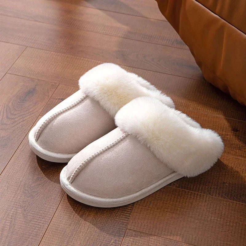 Chioma - Zapatillas Antideslizantes De Pelo Para El Invierno