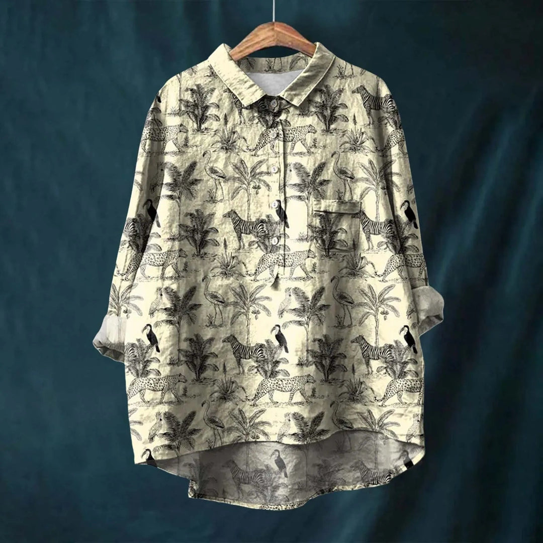 Lucero - Camisa de Lino de Algodón