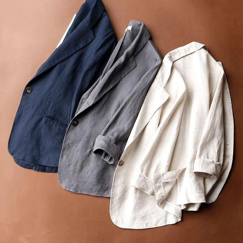 Mavis - Elegante Blazer De Lino