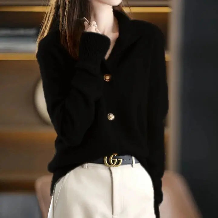 Erynn - Chaqueta de Punto Atemporal