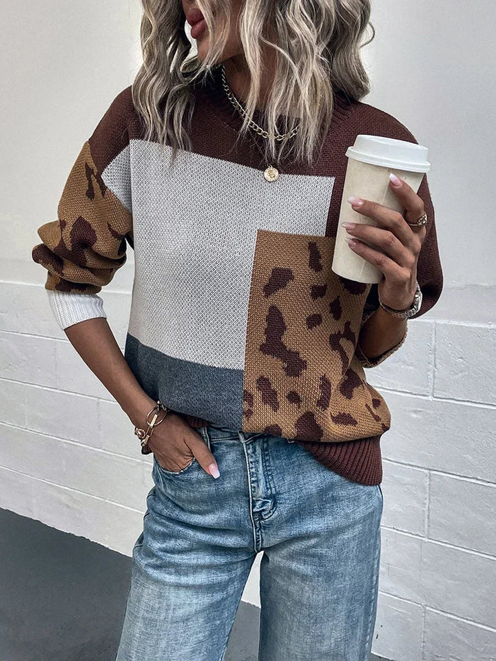 Katren - Jersey De Punto Con Estampado De Leopardo