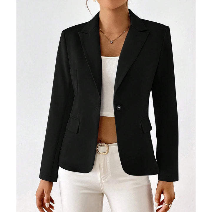 Lucinda - Blazer de un Botón y Manga Larga