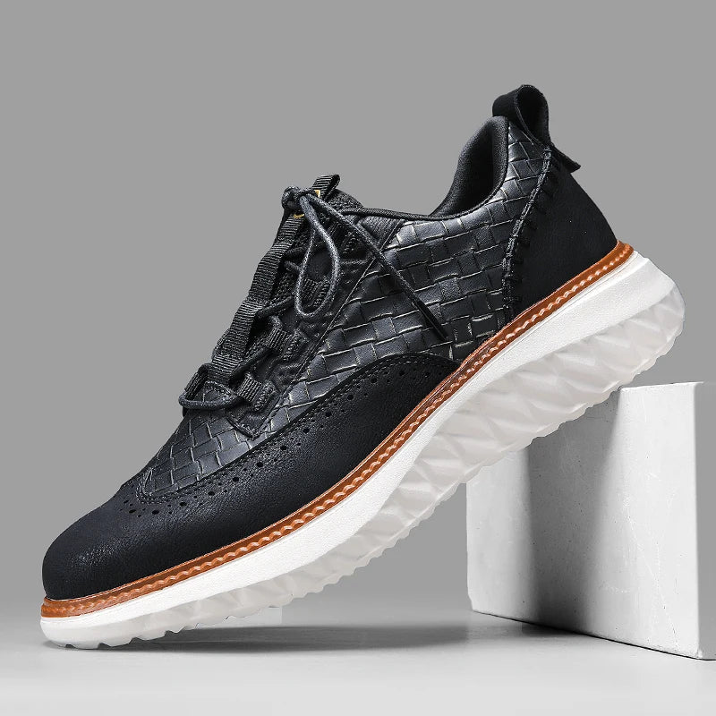 Colby - Zapatillas Con Textura Trenzada y Suela en Contraste