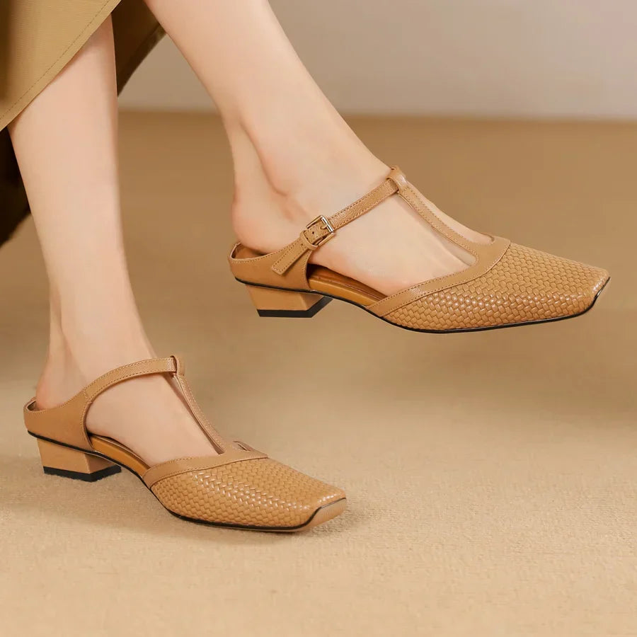 Birte - Mules De Cuero