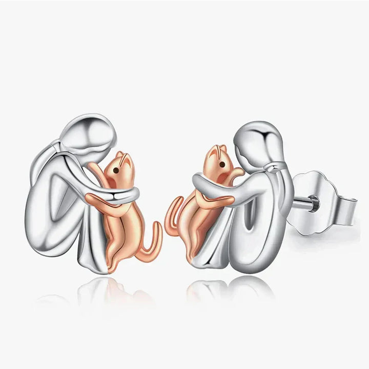 Kinley - Pendientes Con Icono De Gato