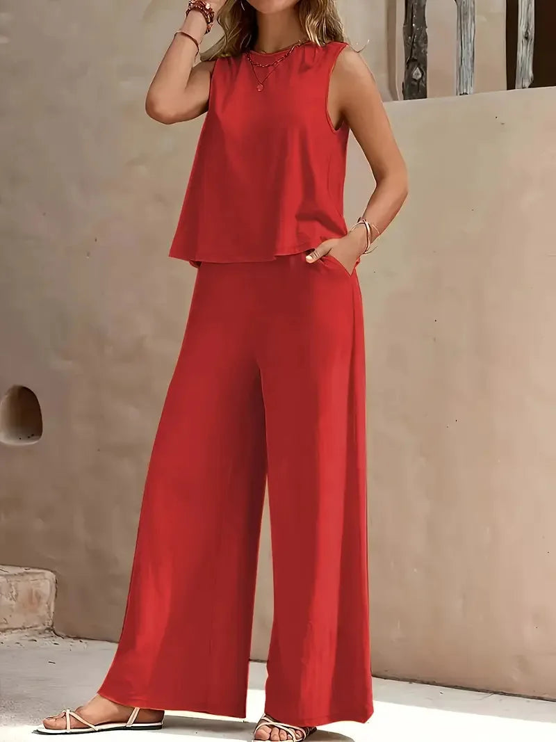 Dollie - Conjunto De Dos Piezas Sin Mangas