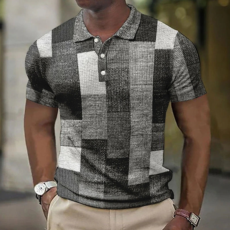 Gasan - Polo de Manga Corta Multicolor