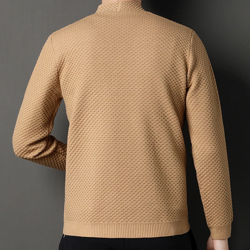 Enzio - Blazer otoñal de jacquard