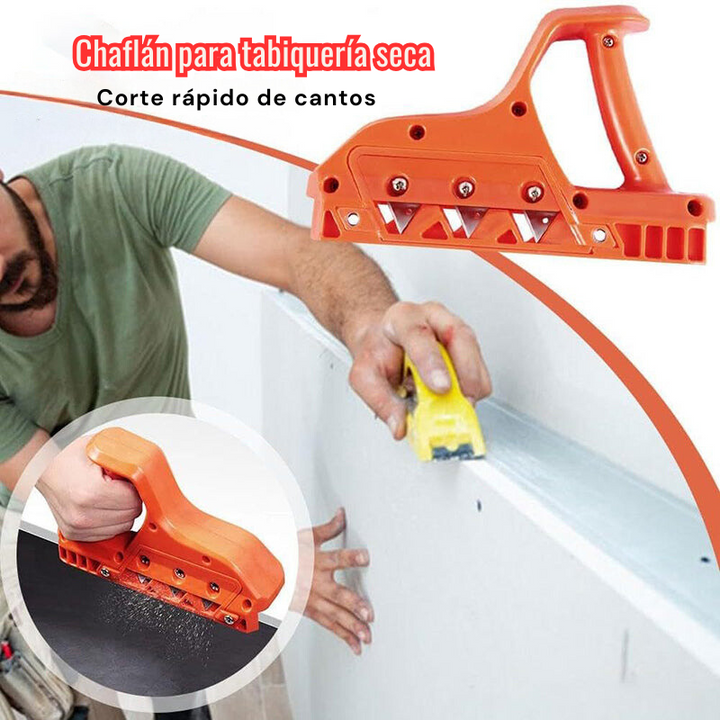 PlasterTrim - Cepillo Manual Para Cortar Cartón Yeso