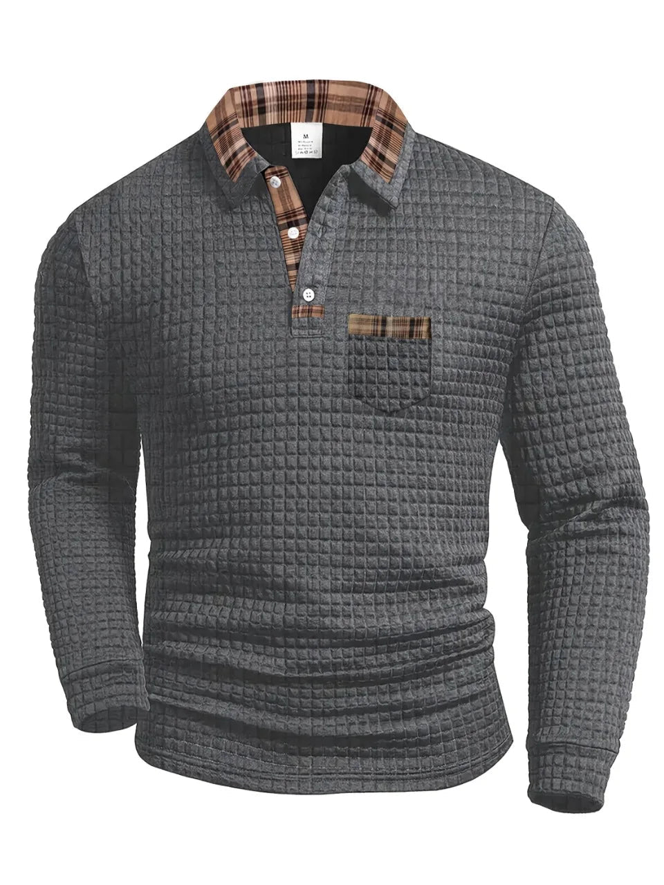 Dvarko - Polo Informal Con Estampado De Cuadros