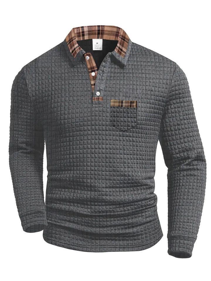 Dvarko - Polo Informal Con Estampado De Cuadros