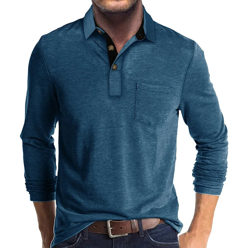Romualdas - Camisa Elegante de Manga Larga