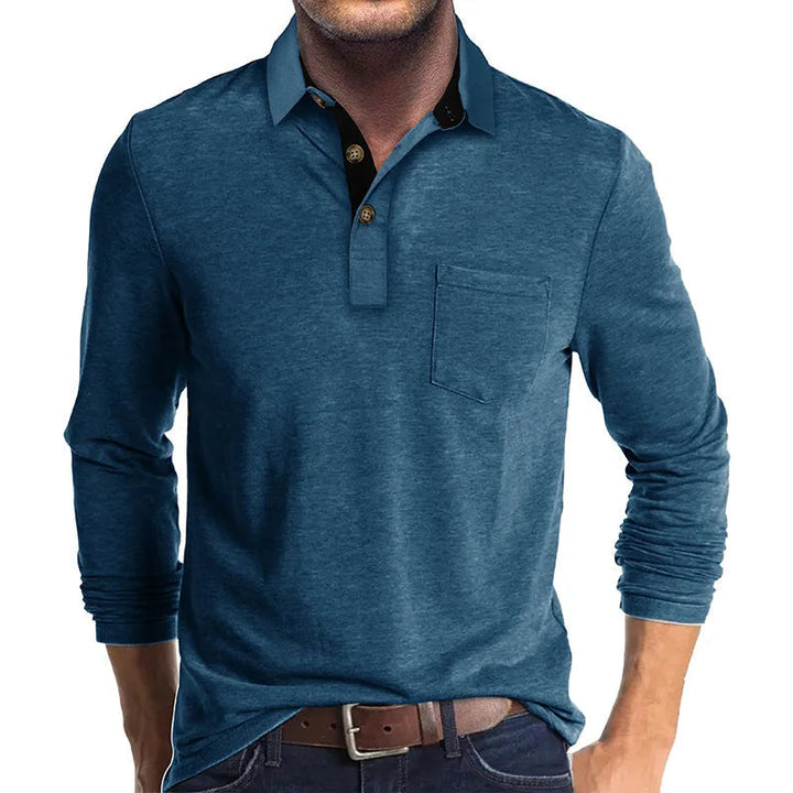 Romualdas - Camisa Elegante de Manga Larga