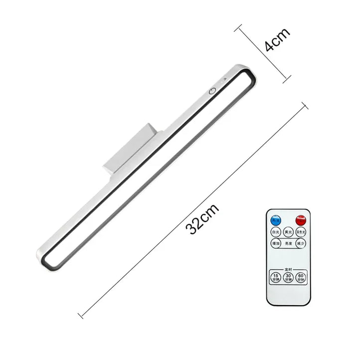 MagniGlow - Lámpara De Escritorio Magnética Regulable, Flexible y Elegante