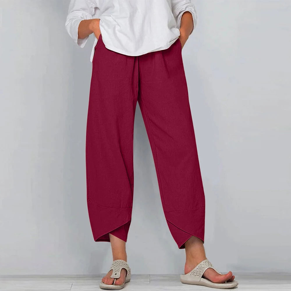 Matylda - Pantalones De Pata Ancha