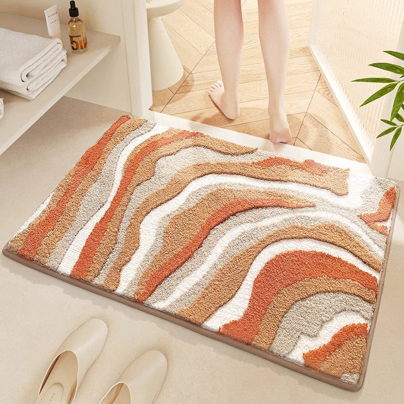 EarthLoom - Alfombra De Baño Antideslizante