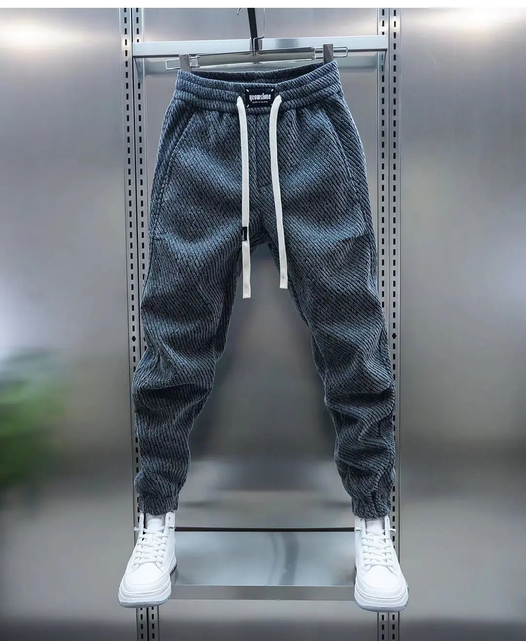 Jukka - Pantalones Con Cintura Eástica y Cordón