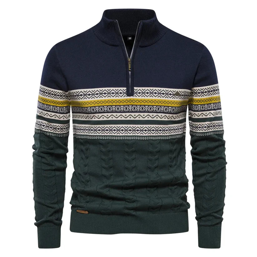 Jasper - Sudadera con media cremallera