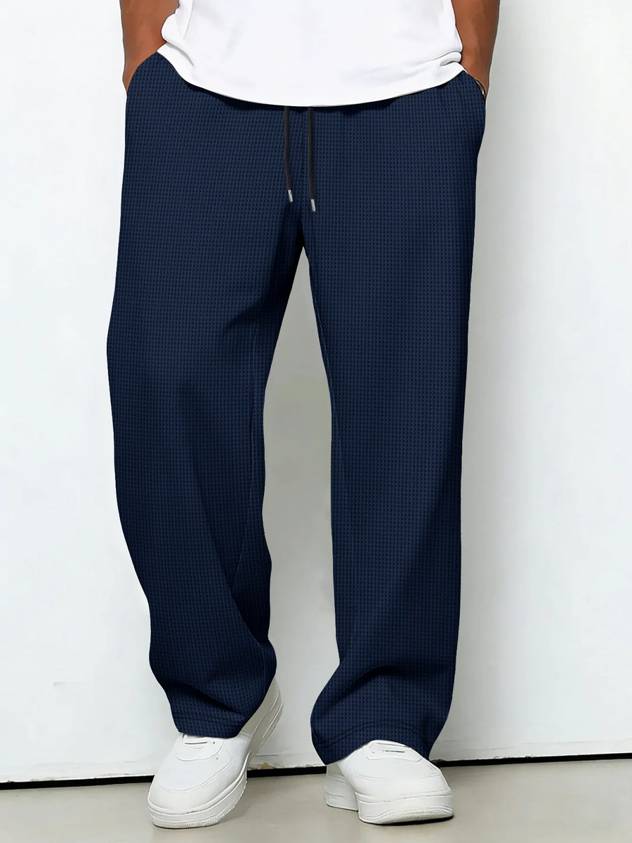 Messi - Pantalones Informales De Corte Ancho Con Cordón
