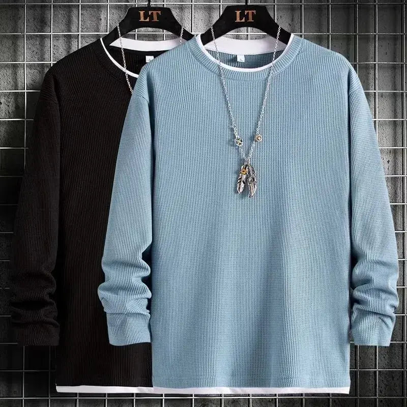 Loran - Sudadera Informal Holgada de Manga Larga