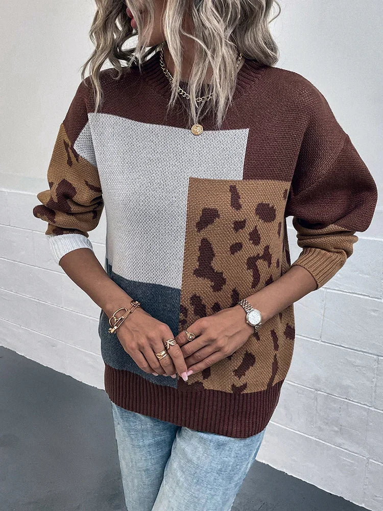Katren - Jersey De Punto Con Estampado De Leopardo