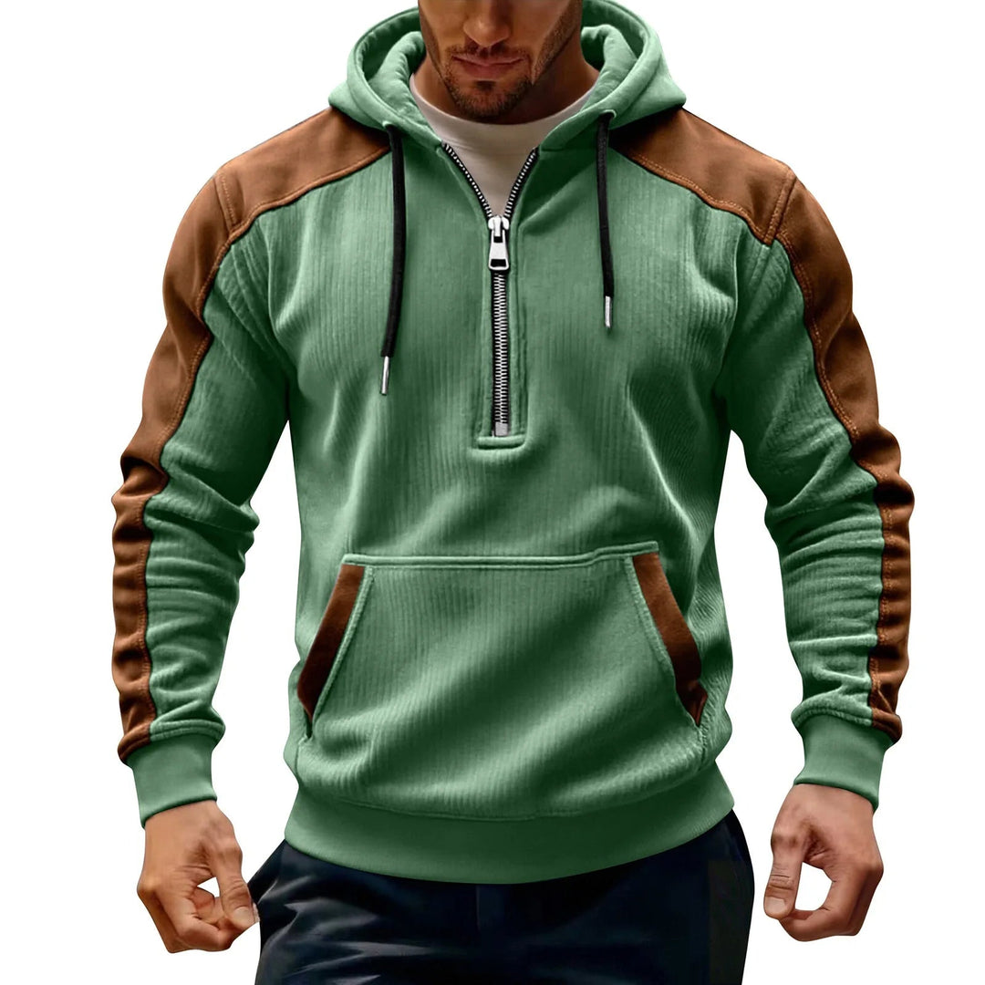 Aksel - Jersey De Manga Larga Con Cremallera