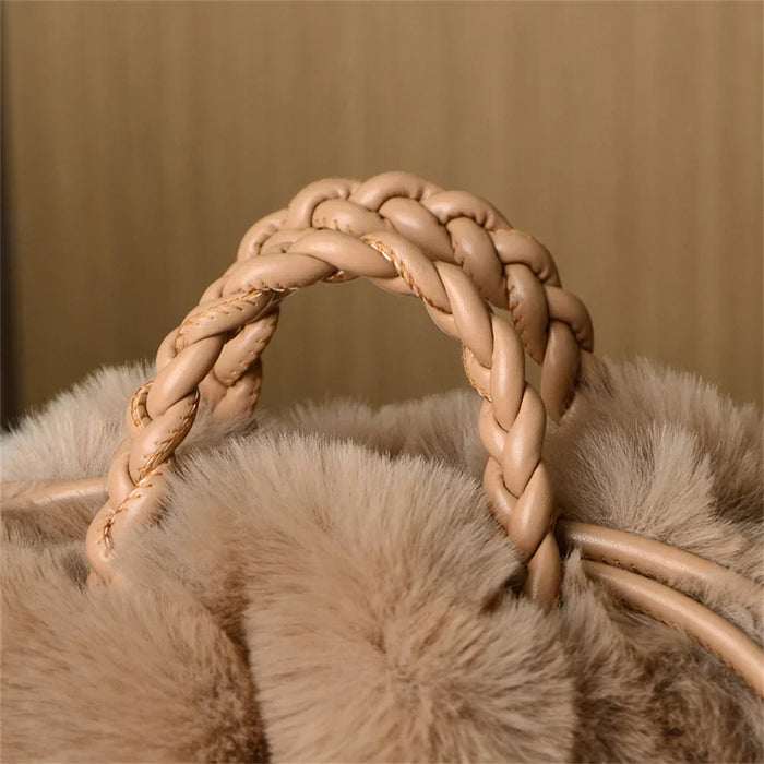 Narnia - Bolso Bandolera de Peluche con Forma de Calabaza