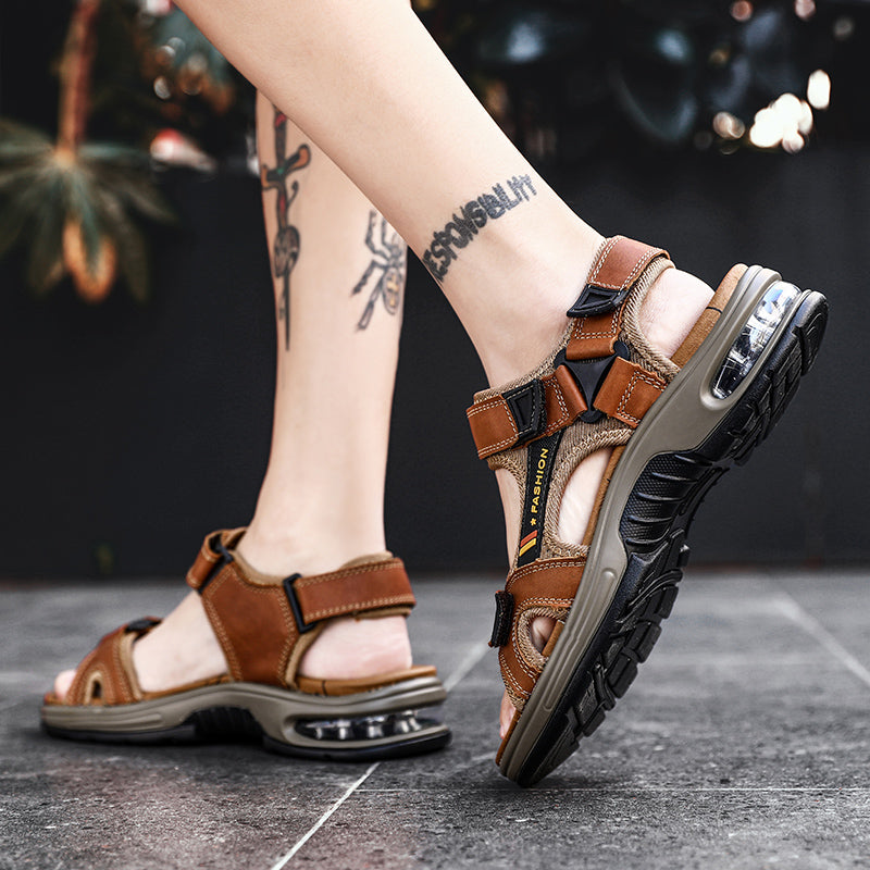 Breon - Sandalias Elegantes De Cuero