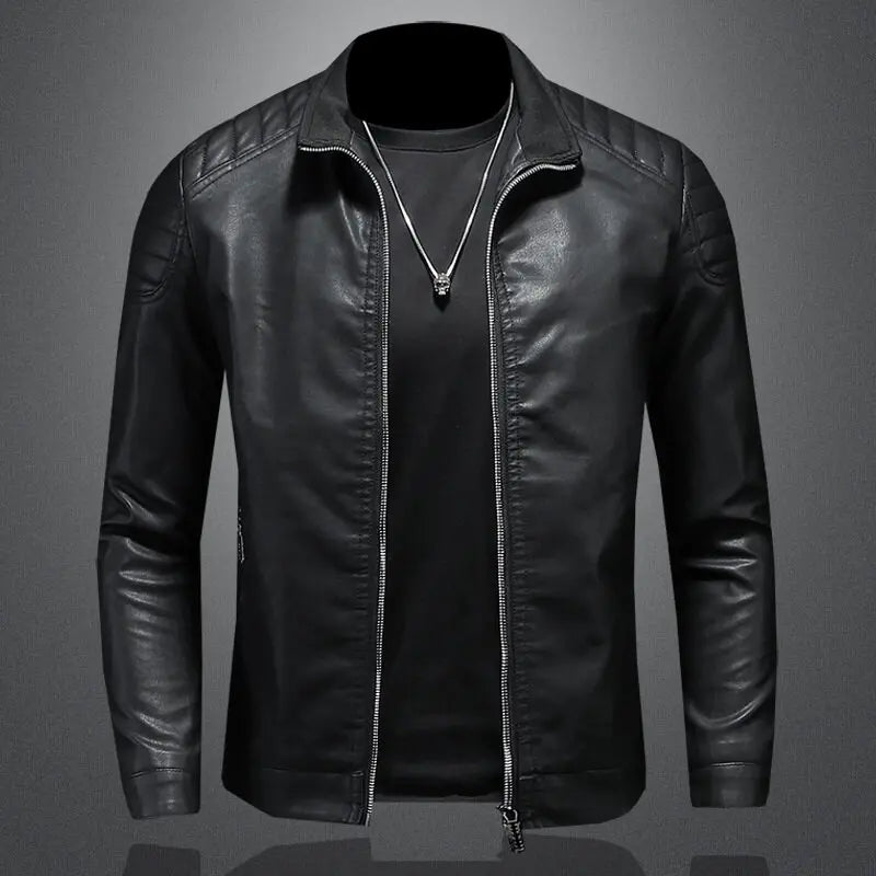 Wiktor - Chaqueta De Cuero De Primera Calidad