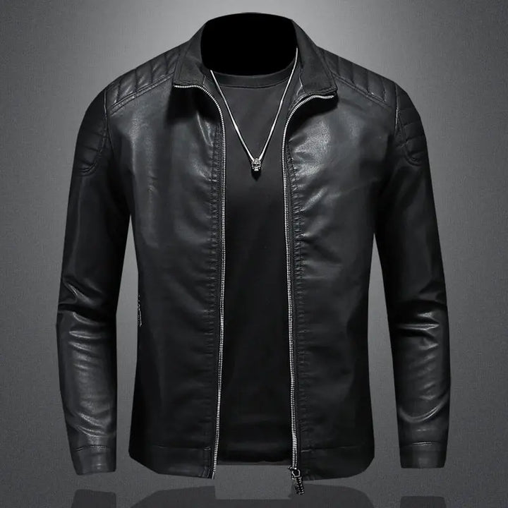 Wiktor - Chaqueta De Cuero De Primera Calidad