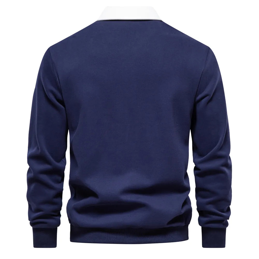 Eugen - Sudadera Clásica De Invierno Estilo Polo